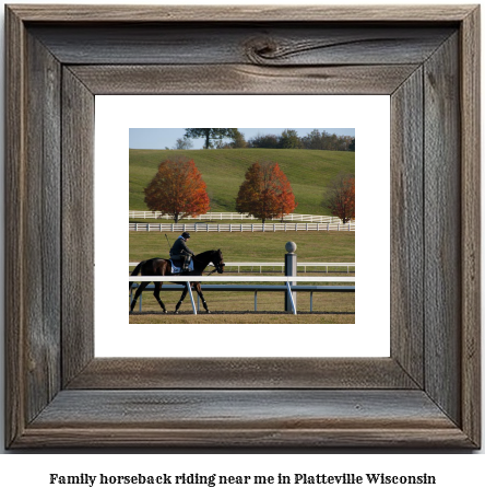 family horseback riding near me in Platteville, Wisconsin